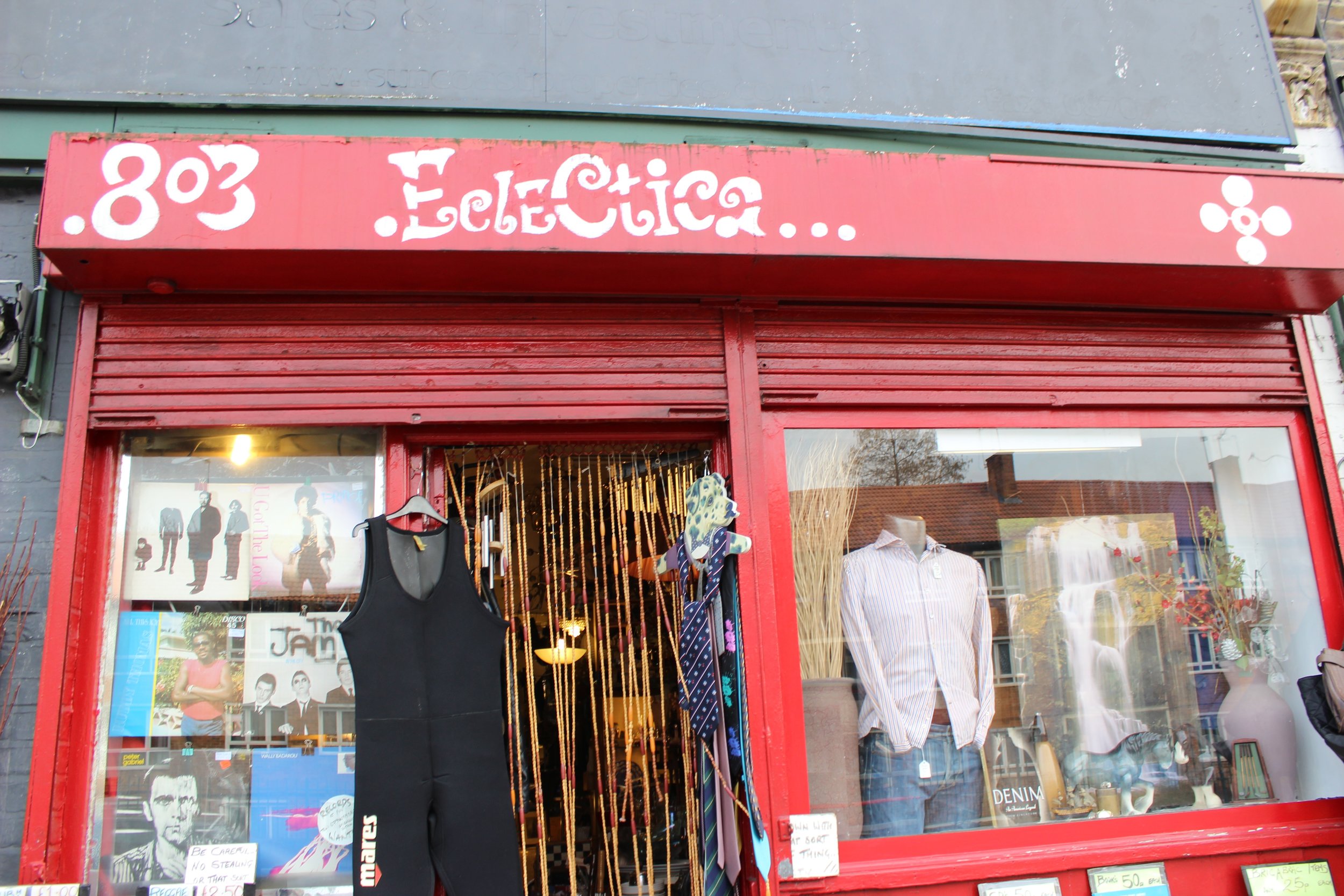 Ecelctica Bric a brac records collectibles and antiques shop in battersea South West Lonodn Club Card 8.jpg