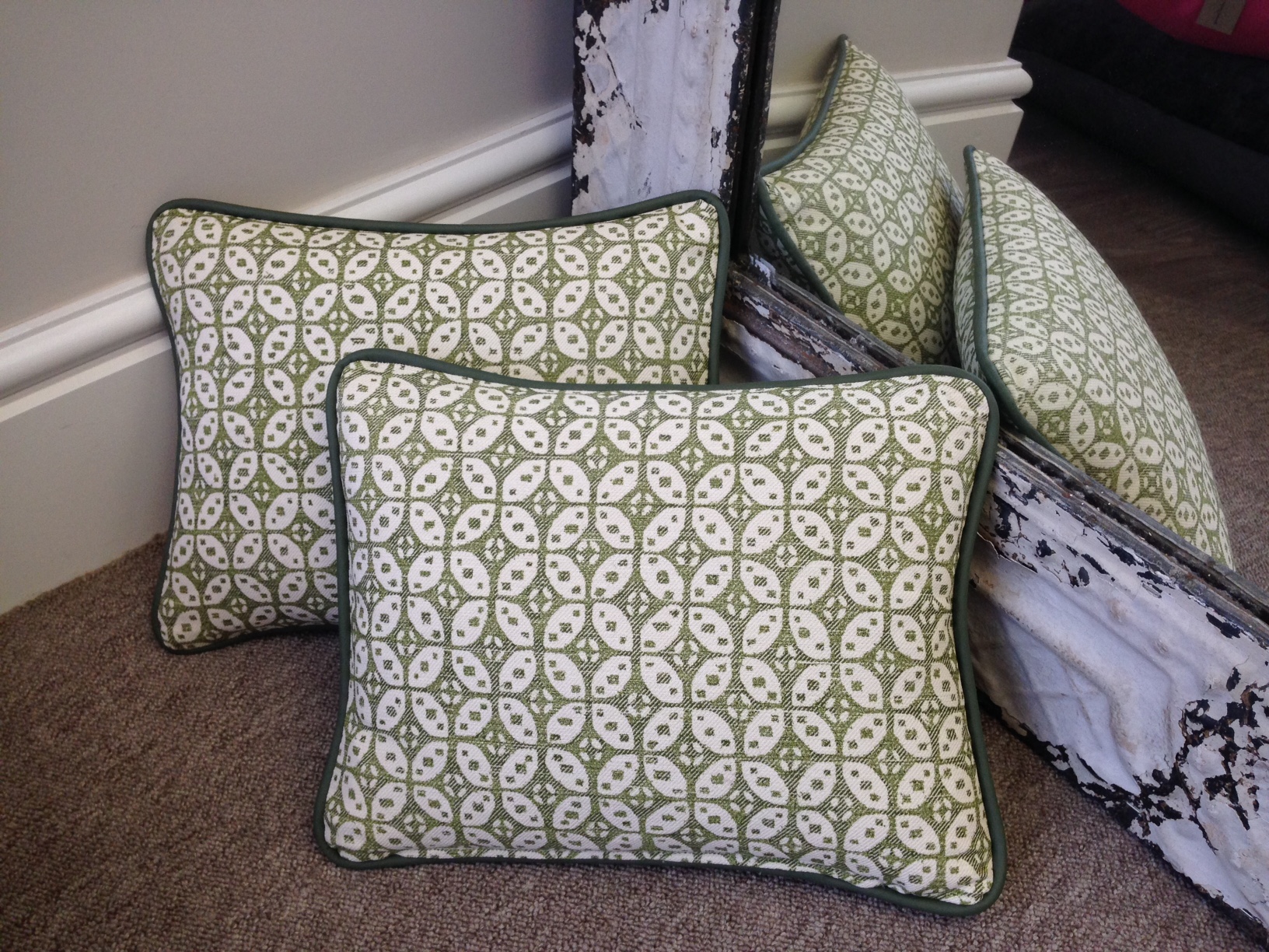 The London Cushion Company bespoke cushions in Battersea South West London Club Card 12.JPG