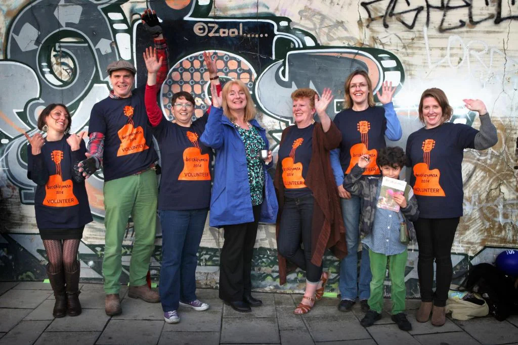 Jane with the Brockley Max team