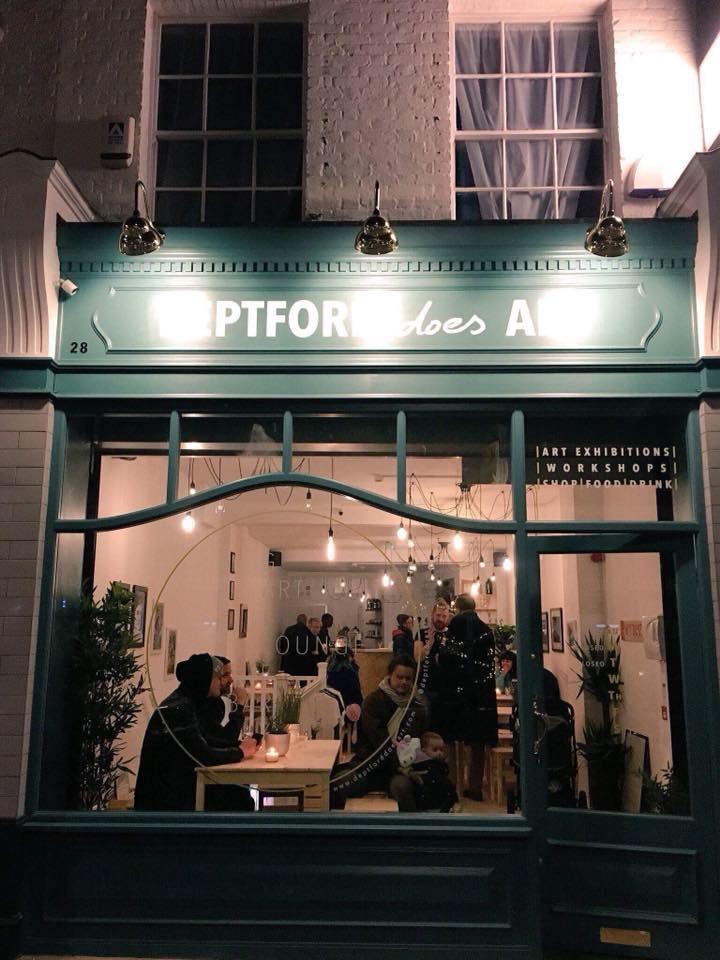 Deptford Does Art Gallery events and cafe in Deptford South East London Club Card .jpg