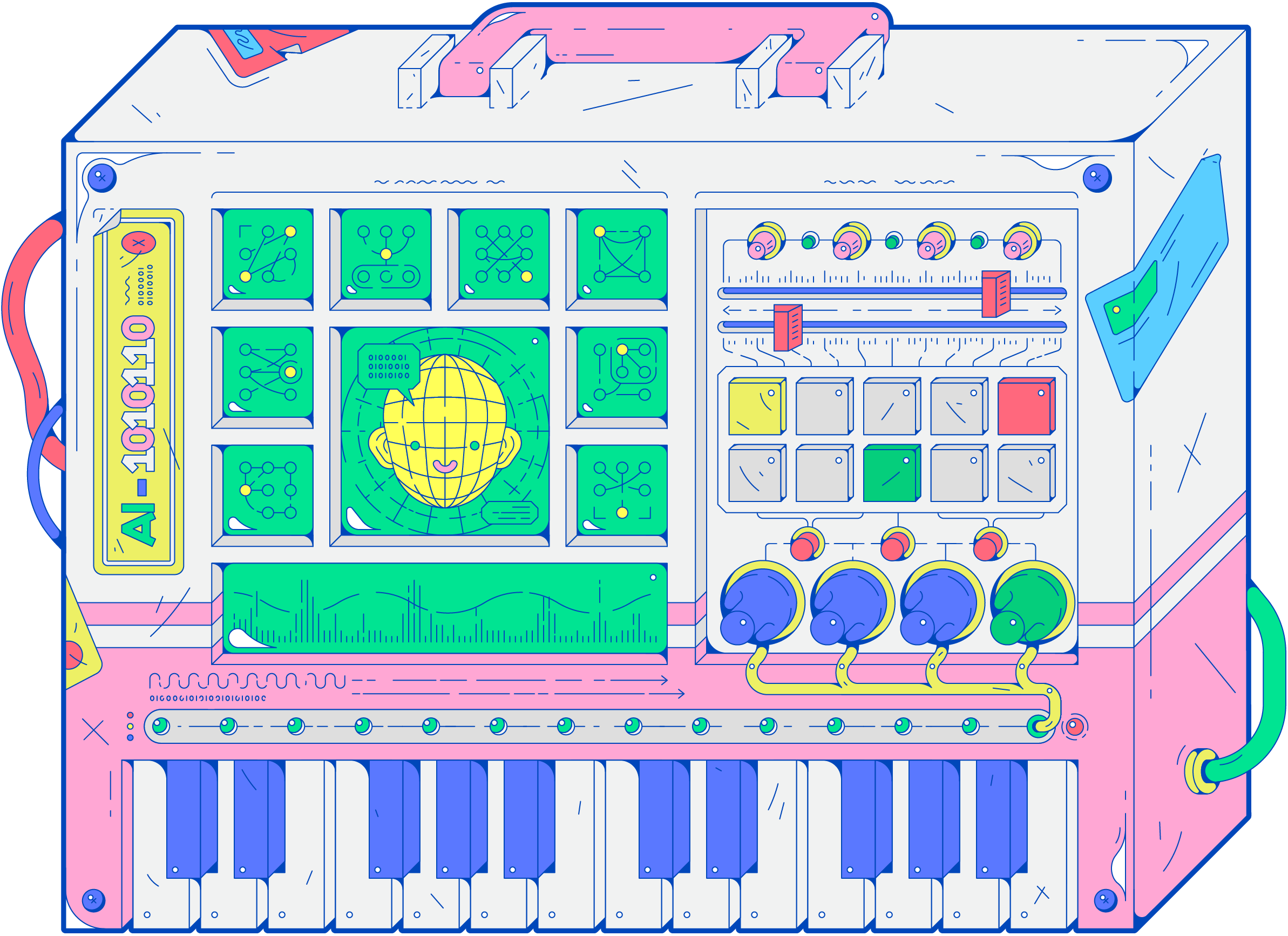 AI Music Creation — Aaron the Illustrator