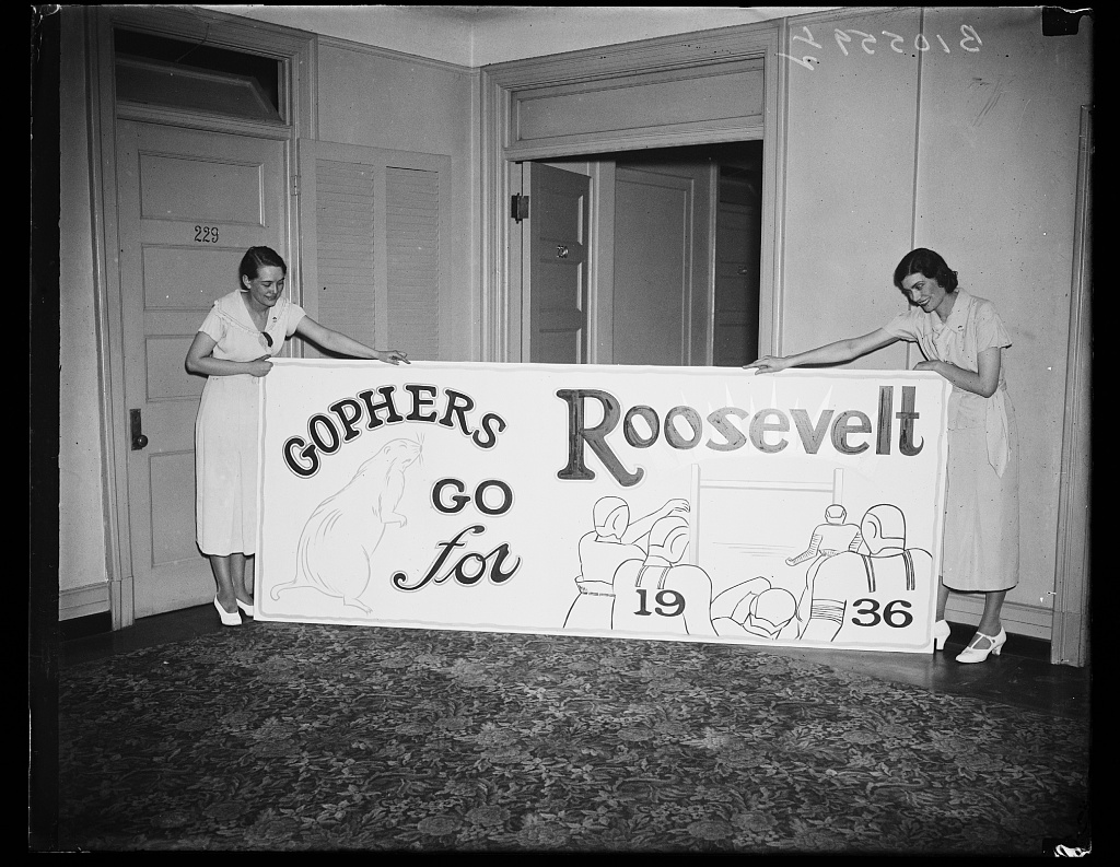 1936 gophers go for roosevelt.jpg