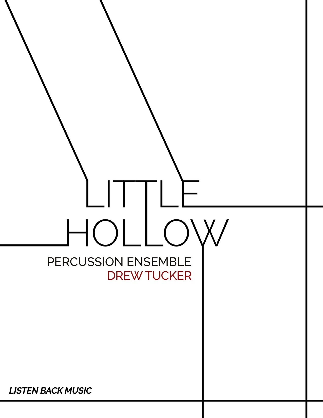 'Little Hollow' for Percussion Ensemble (9 Players)