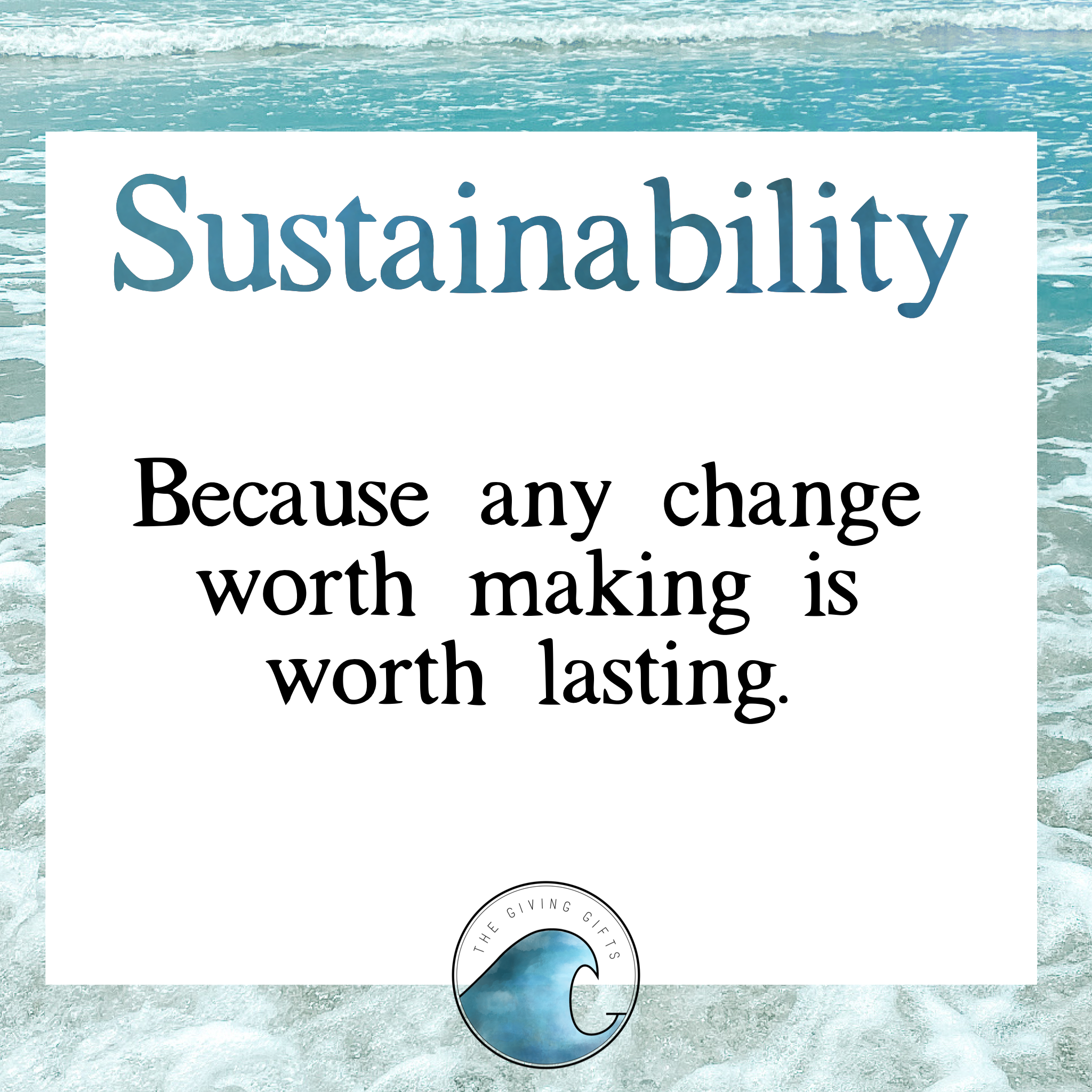 Sustainability