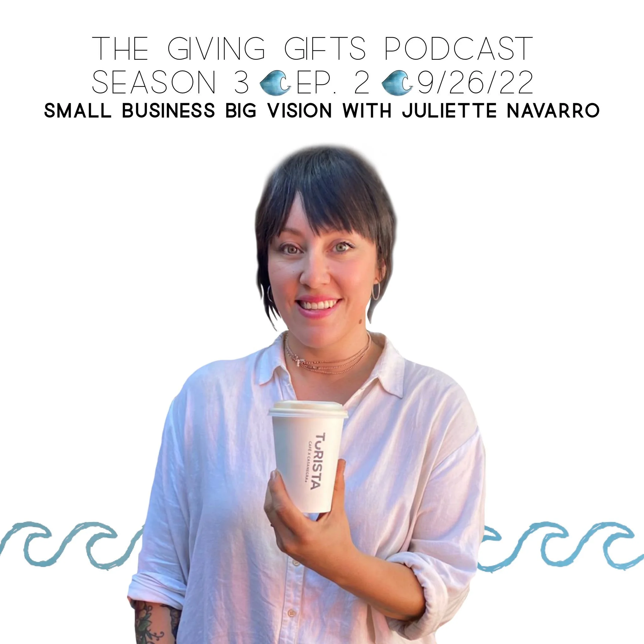        &nbsp;      &nbsp;        &nbsp;       
  
     SEASON THREE - THE GIVING GIFTS PODCAST - EPISODE 2 - 9/26/22   small business big vision with juliette navarro  


  
 #block-7179e9fa96aad461e330 {
    
    
    

--tweak-text-block-background