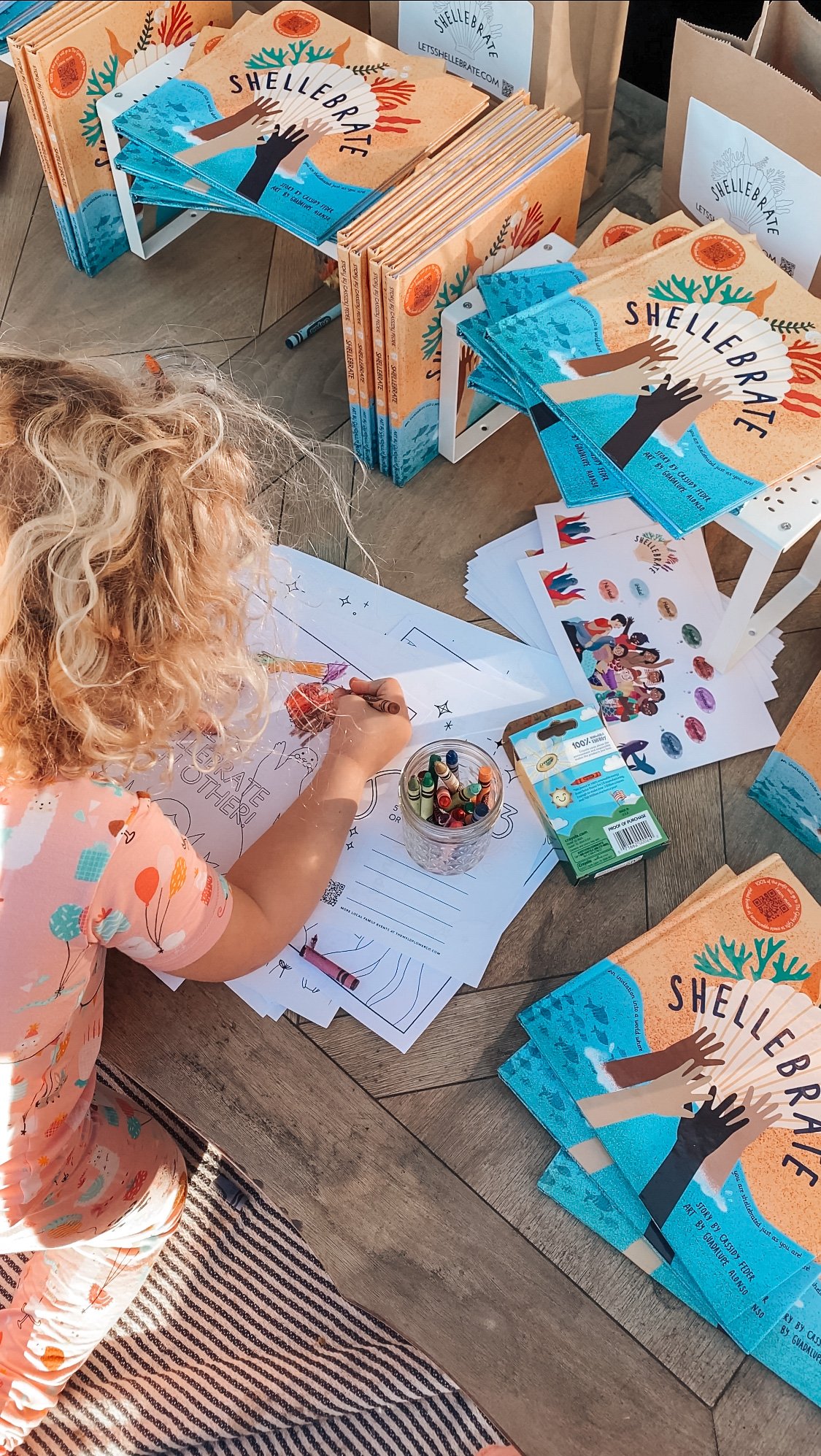      



 
 
    

 
   I remember the day last May when I had just finished the outline of Shellebrate.  Not only could I visualize the actual book I immediately had images of kids, teenagers, adults, parents, teachers, families from all over the wo