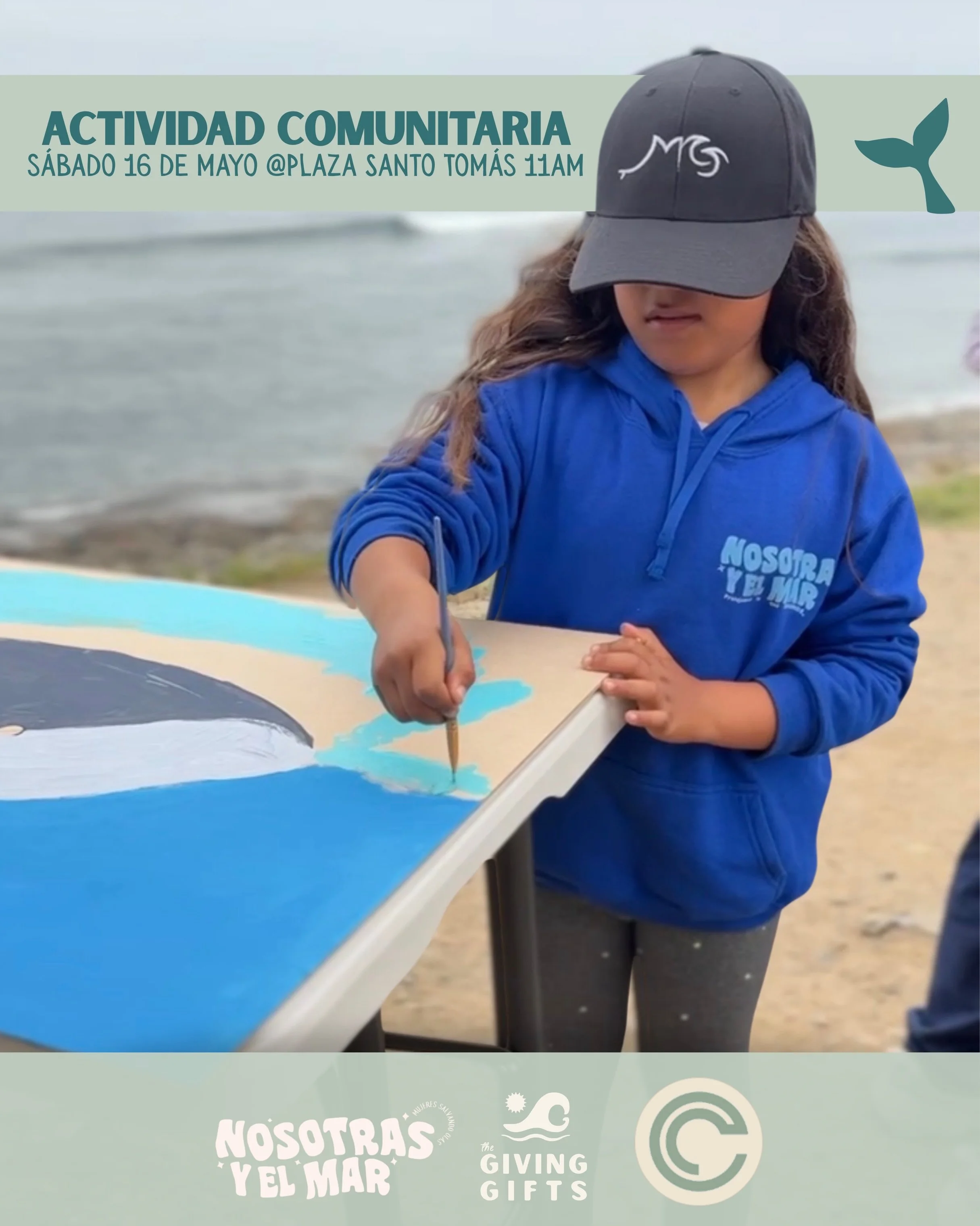 Estamos muy emocionados y agradecidos de formar parte de un evento tan importante! 🌊🐋

Este s&aacute;bado estaremos acompa&ntilde;ando a @nosotrasyelmar y @conexionesclimaticas con una peque&ntilde;a actividad comunitaria e interactiva para reflexi