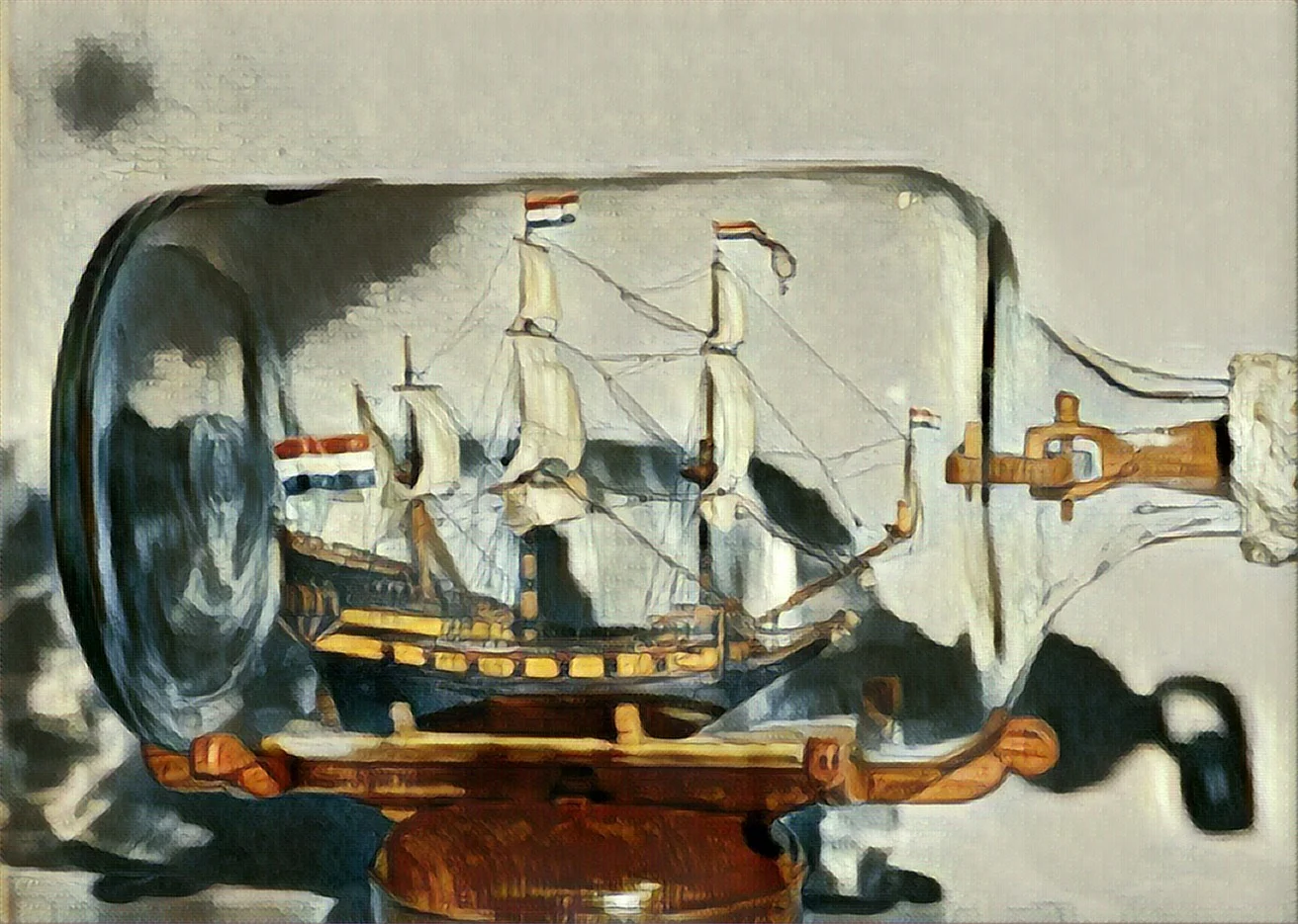 How to Build a Ship in a Bottle