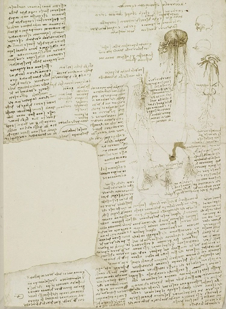 Leonardo da Vinci's To-Do List, Circa 1490
