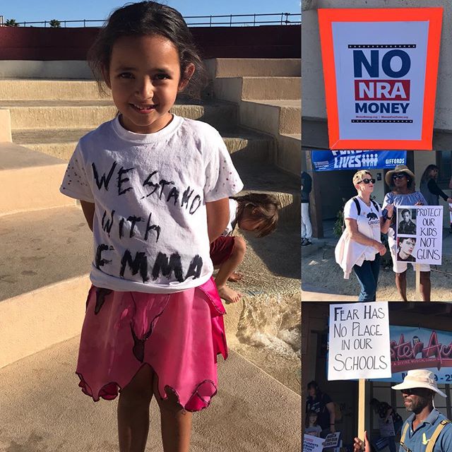 #marchforourlives #palmsprings #stopthenra