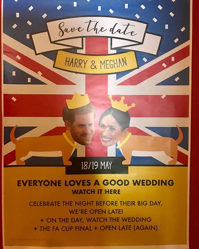 Look what my pal Nancy brought me back from England. Seems like so long ago already #meghanandharry