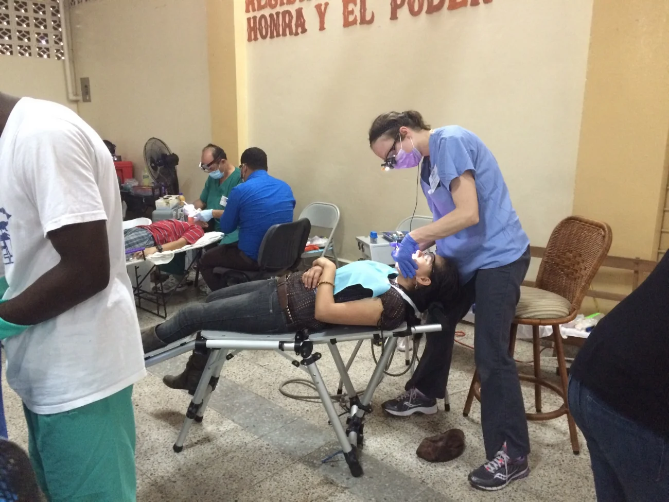 Plymouth, MN Dentist Dr. Krista Geisler in Honduras