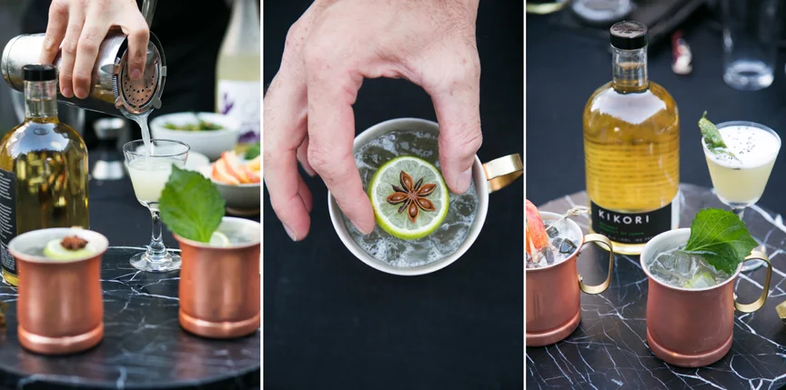 Kikori Whiskey Cokctails