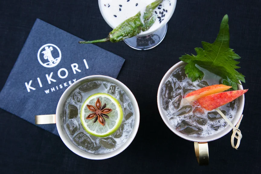 Kikori Whiskey Cocktails
