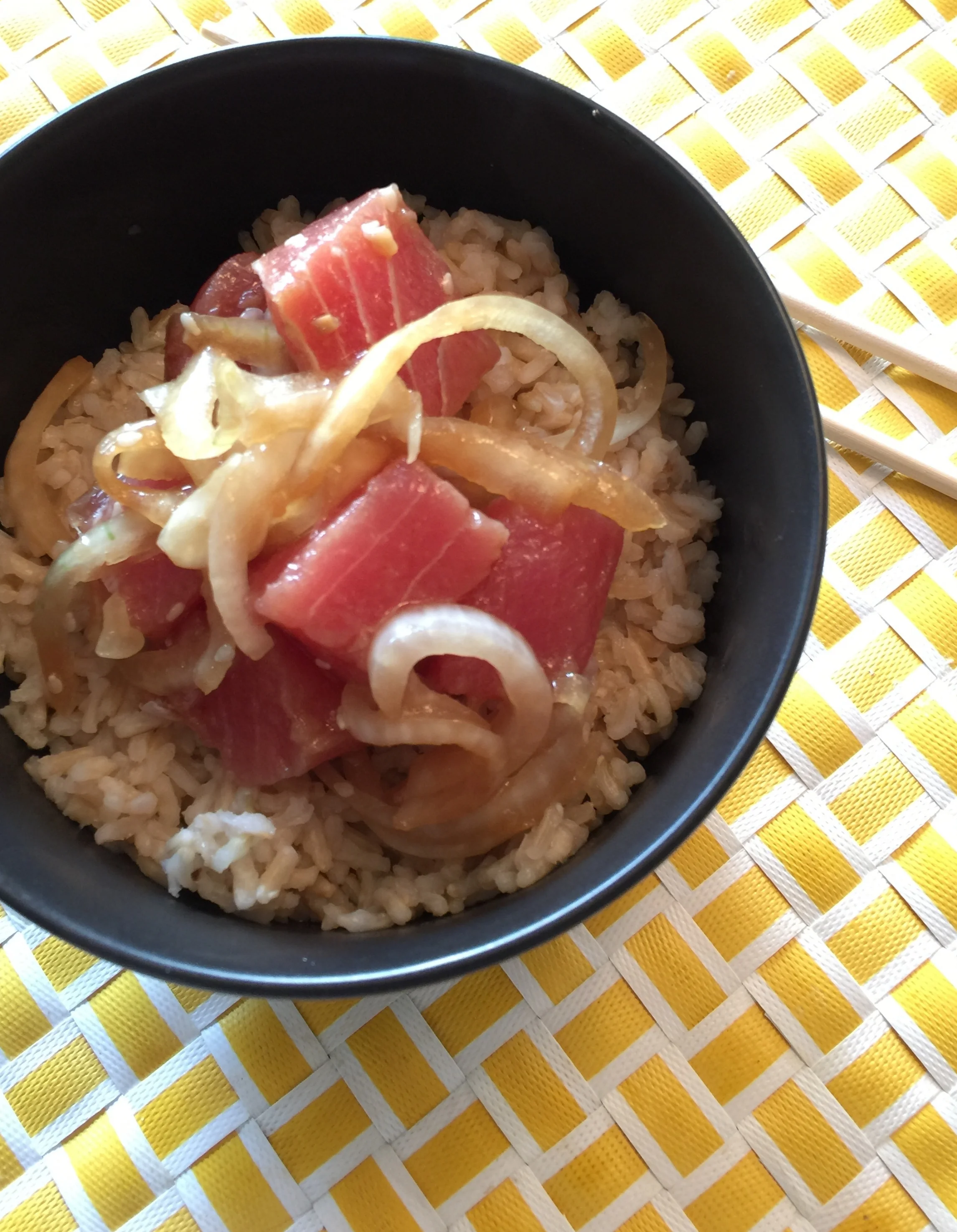 Ahi Poke Bowls