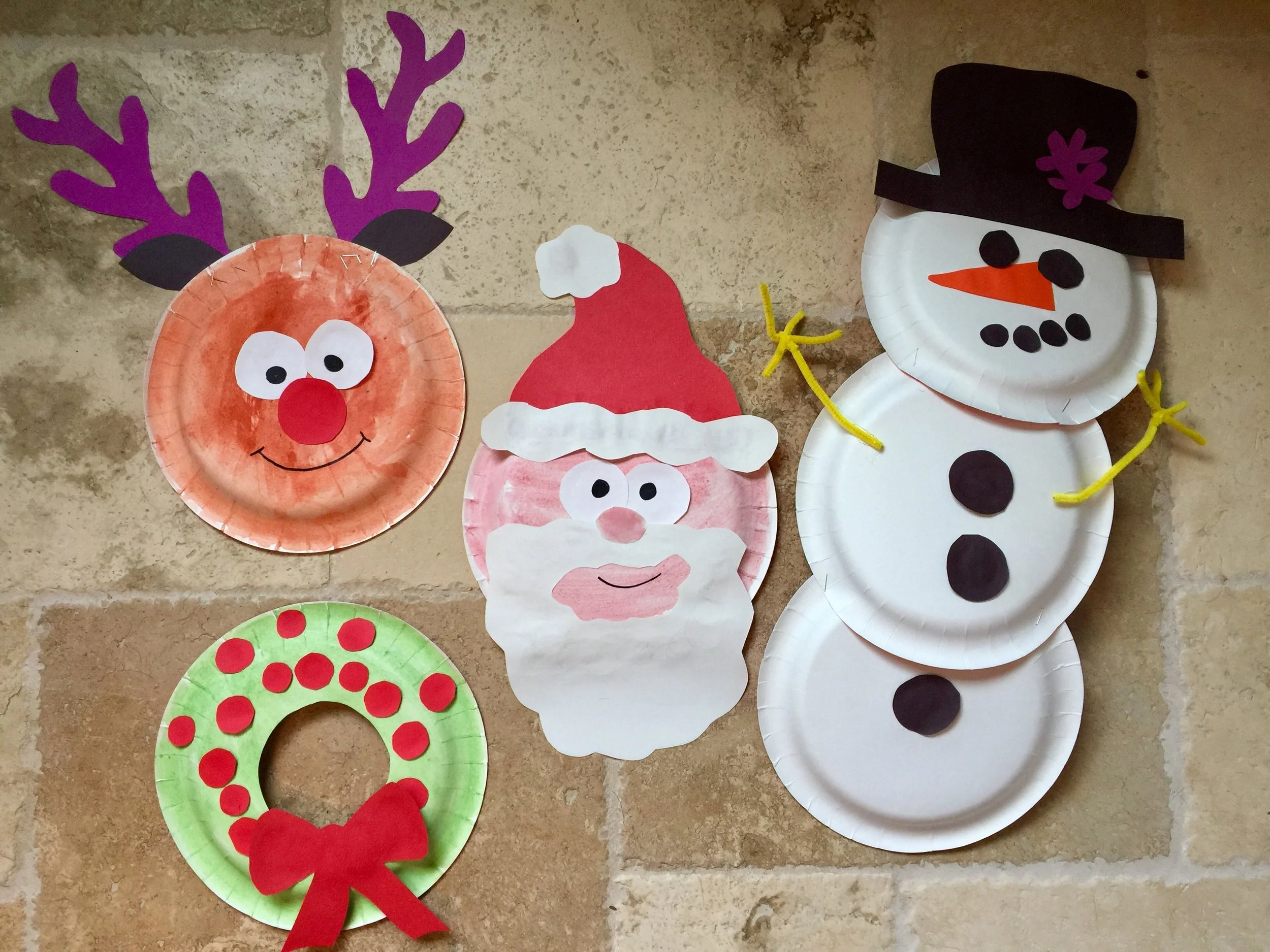 5 Christmas Paper Plate Designs