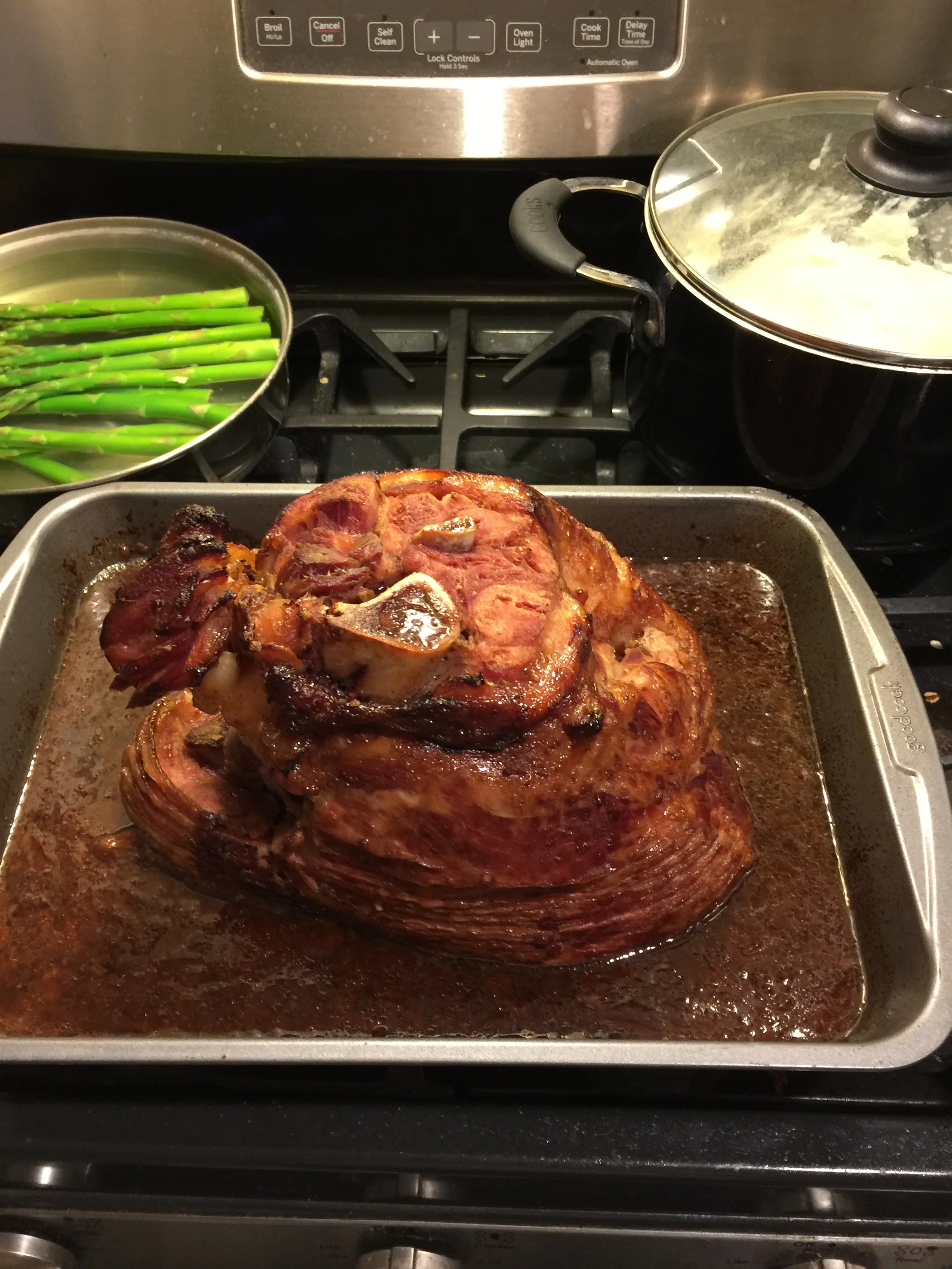 Glazed Maple Cola Ham