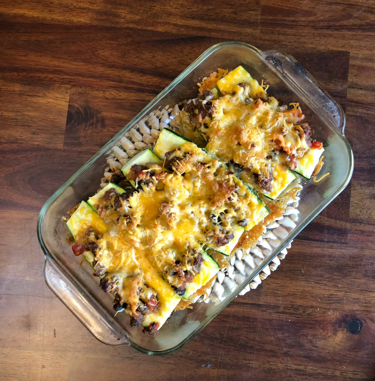 Mexican Stuffed Zucchini