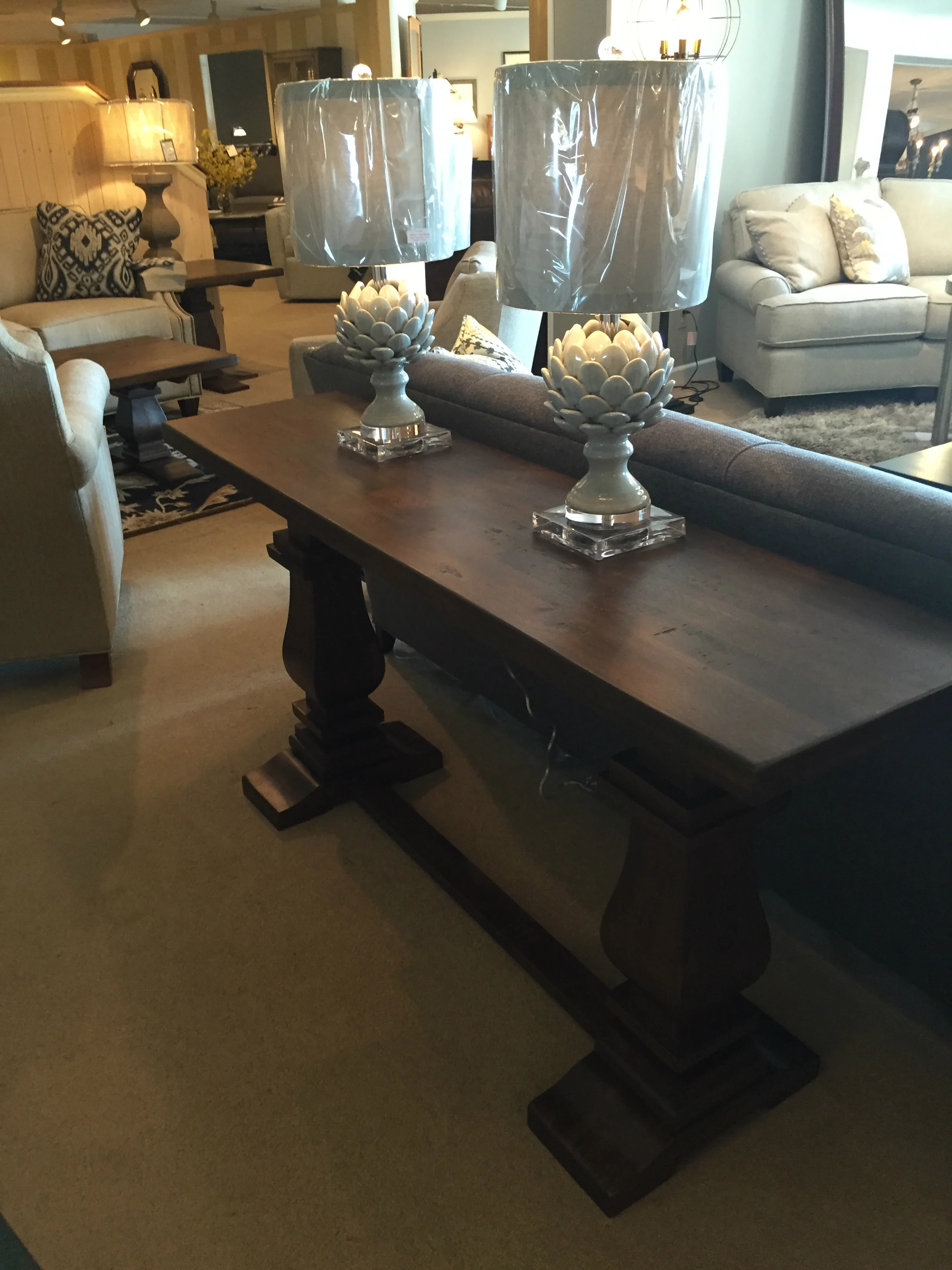 Salado console table