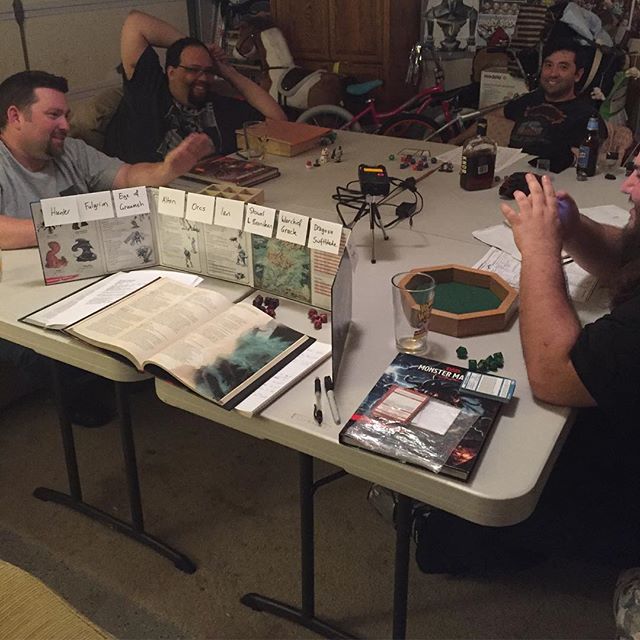 Is Tuesday Throwback a thing? We're old people here at Plus One to Hijinks. Anywho, here's a behind the scenes from the final battle of the Hunter Takes the Helm arc! #hijinkscast #nohalflings