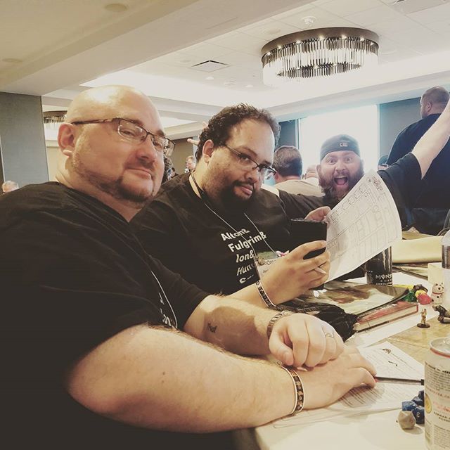 The Hijinks Crew doing what they do best. #kublacon #dungeonsanddragons