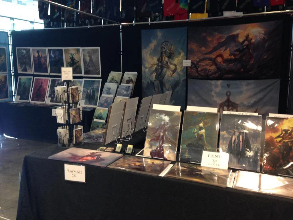 The "I'm a cool digital artist who probably worked on your favorite video game" set-up. Belongs to Pete Mohrbacher. 