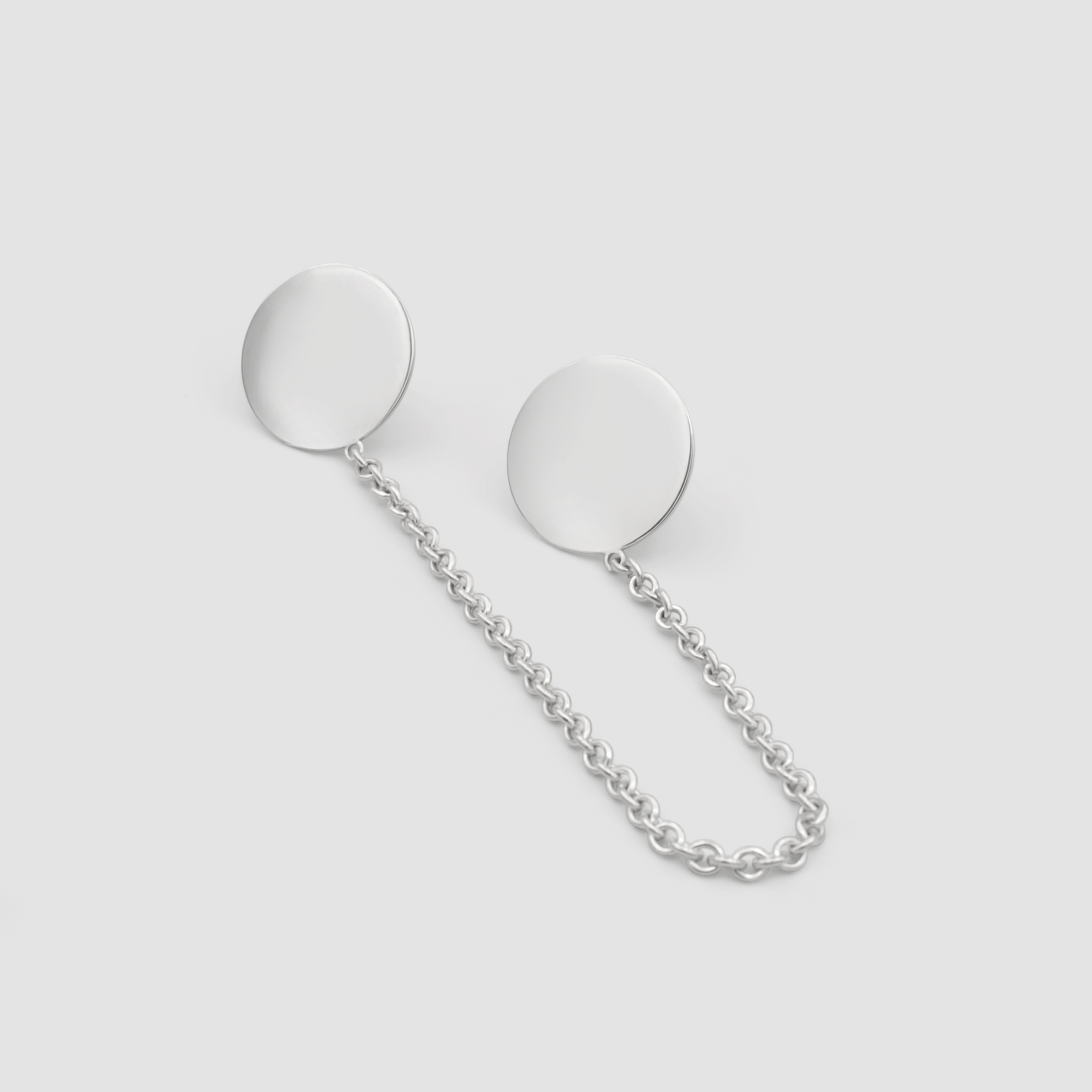 Simple collar brooch