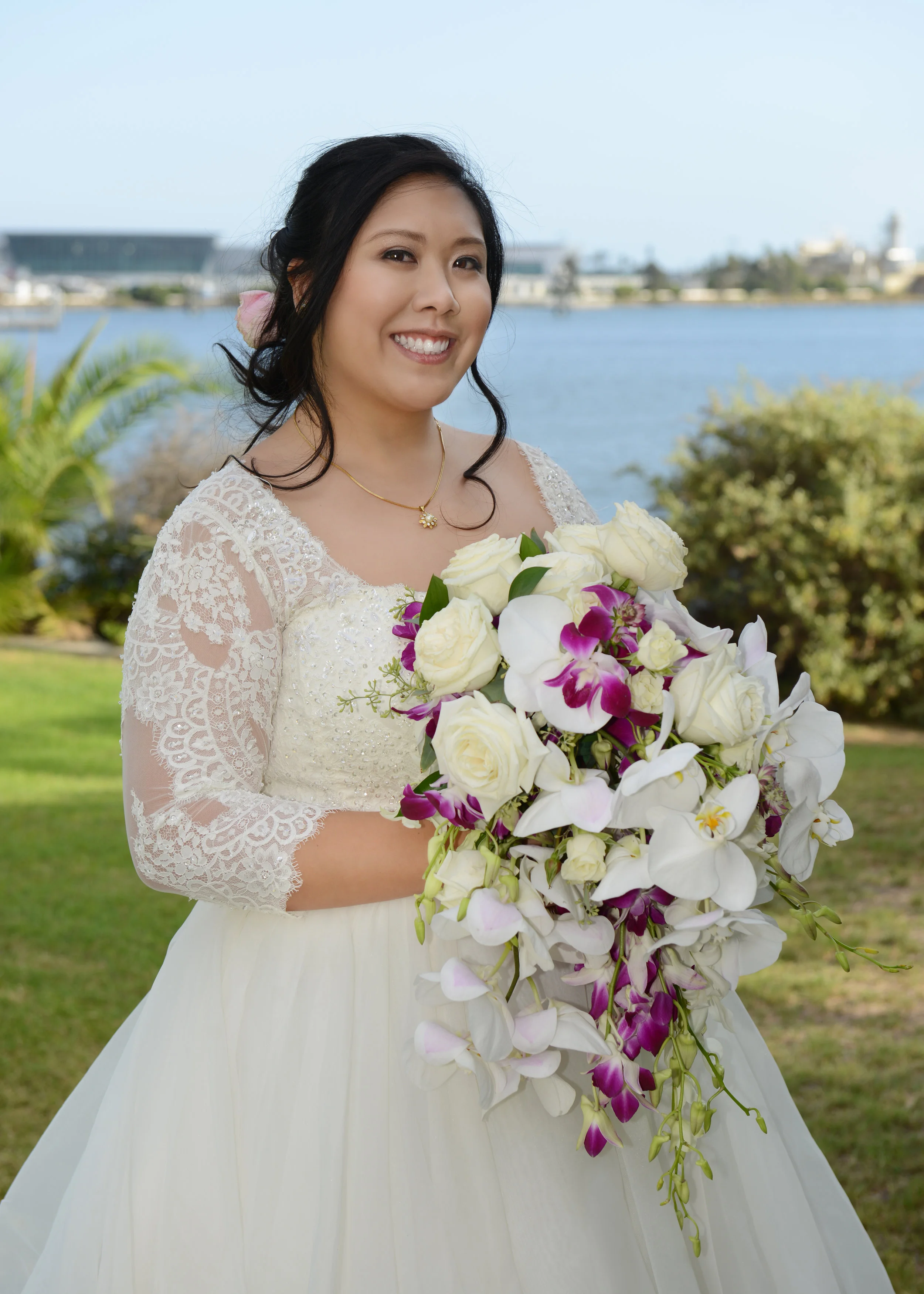 Madel & Jess Wedding - Marine Corps Bayview Restaurant 09.16.17
