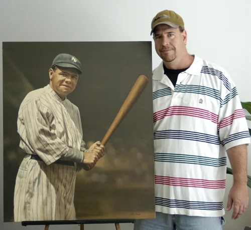 Ron Stark is the son of legendary artist Bruce Stark. Ron has been creating quality sports art since 1991 and has evolved into one of the premiere sports artists in the country.