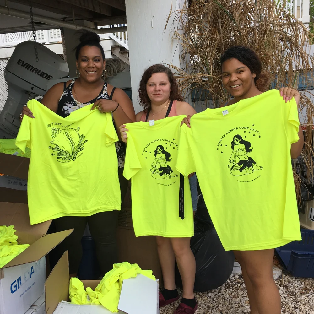  Special thank you to Mile Marker 50 Relief Project that distributed the bulk of our inventory. And another thank you to artist and friend  Marlon   Pruz  who volunteered in local distribution. 