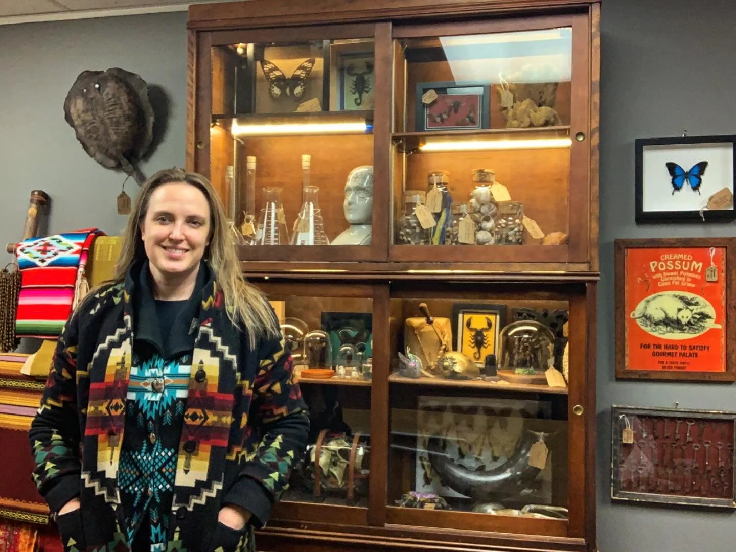 Turquoise Terrapin is stoked to have a Wunderkammer (Cabinet of Wonders) at the soon to open &ldquo;Corning Antiques &amp; More&rdquo;! Soft opening currently anticipated to be 2/14/26. 38 Bridge Street, Corning NY.