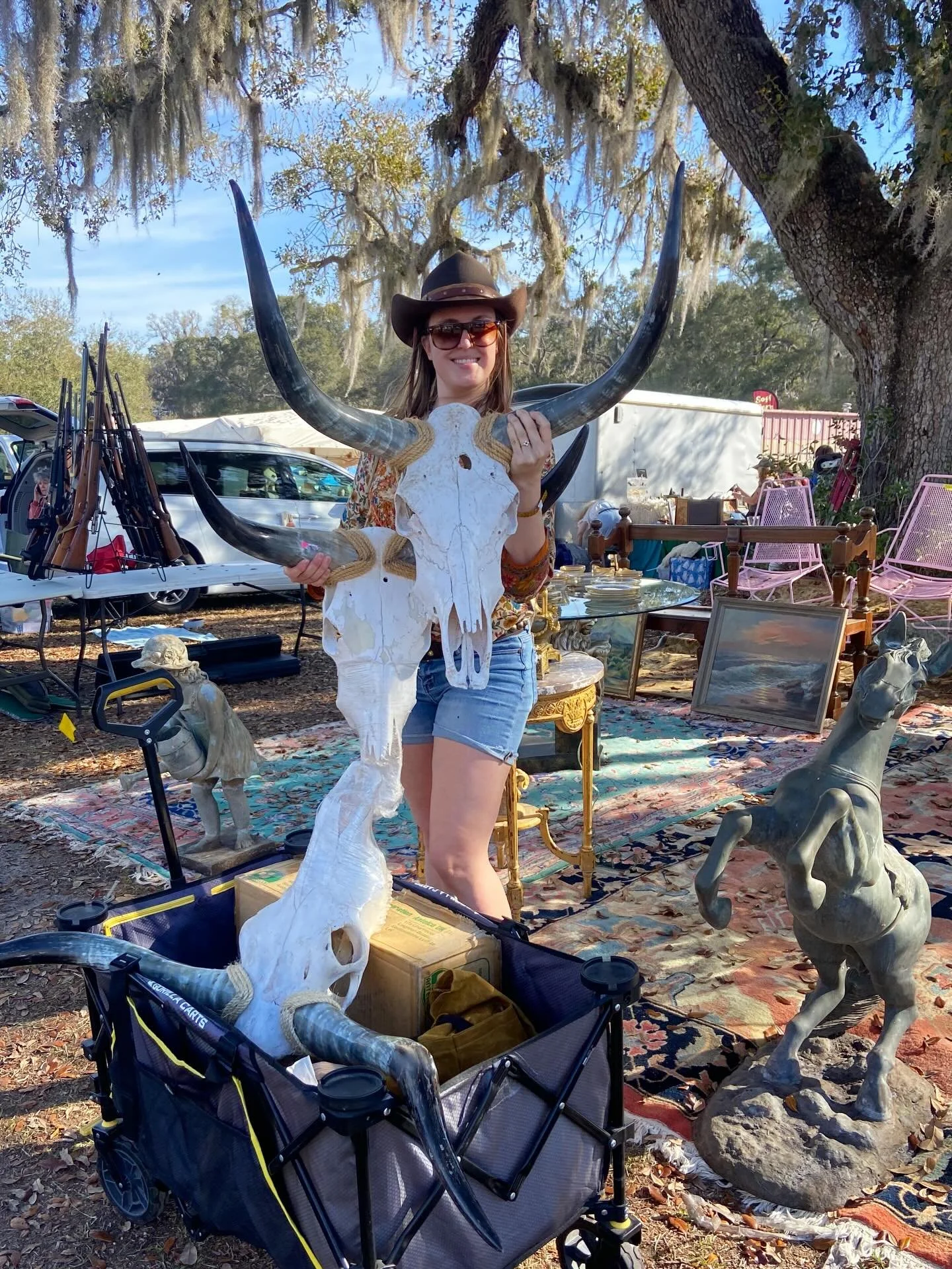 Sourcing for the 2026  show season at Renninger&rsquo;s Antique Extravaganza! Many wild and wonderful finds 👀