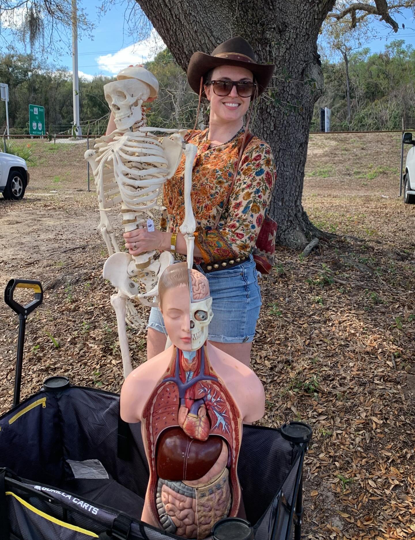 Scored some beautiful medical models at Renninger&rsquo;s! 💀