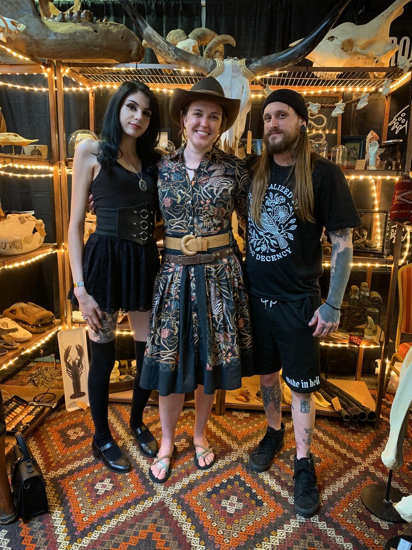 Kicking off the Electric City Tattoo Convention with friends!