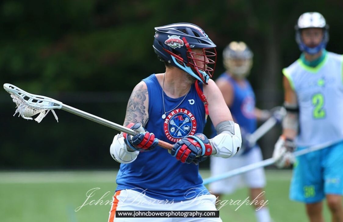 Spotted! Always love seeing our logo on a 🥍 field&hellip; 
&bull;
Another year, another successful 🔴⚪️🔵 event for @md_lacrosse_league. Proud to be partnered! #StoriedKnit 📸: @johnbowersphoto