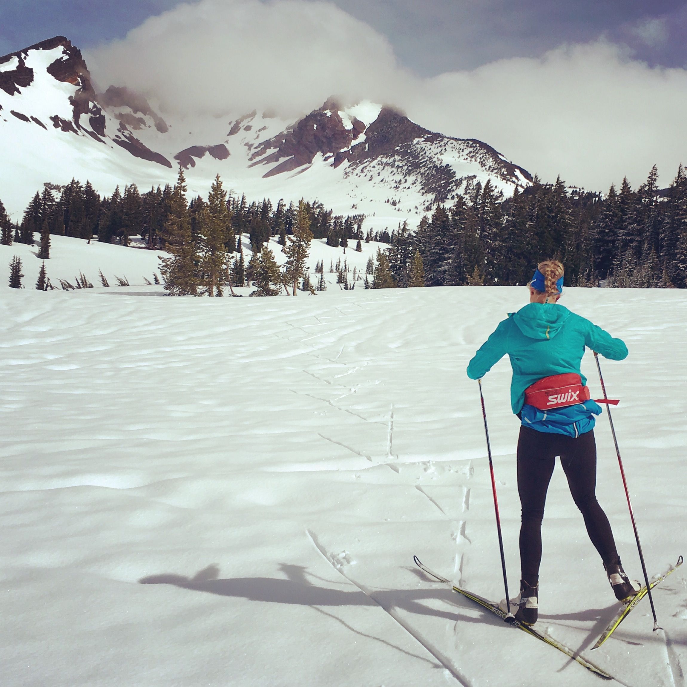 Taking a day to adventure off the trails up to Broken Top.