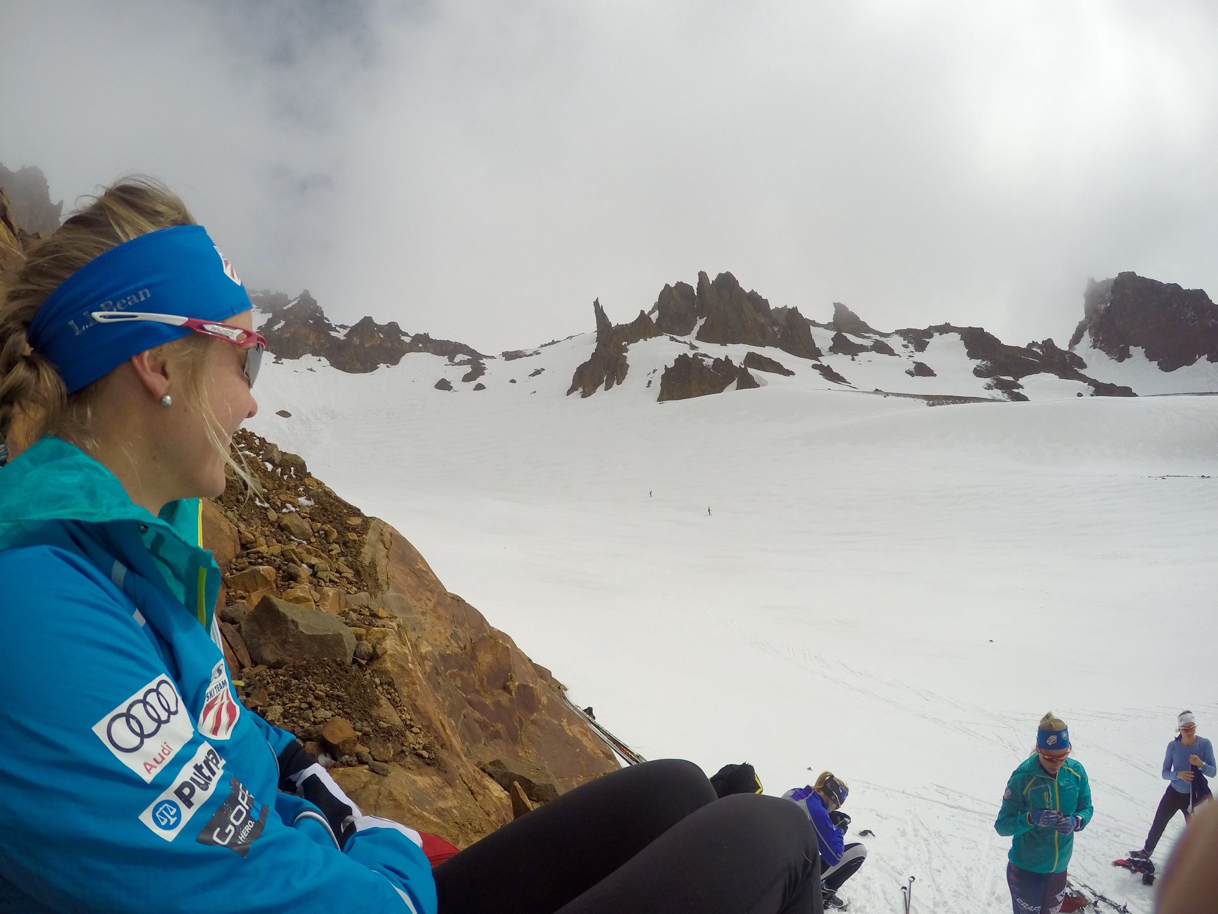 Taking a break on top to take it all in! I love the west!