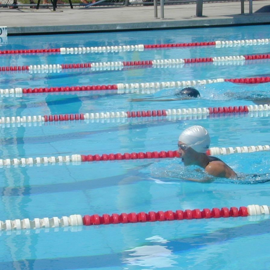 Remembering my younger swim racing days during the Olympics, and some pool training this last month.