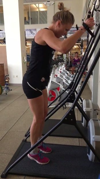 Ski Erg Intervals- one great way to entertain yourself on this machine!