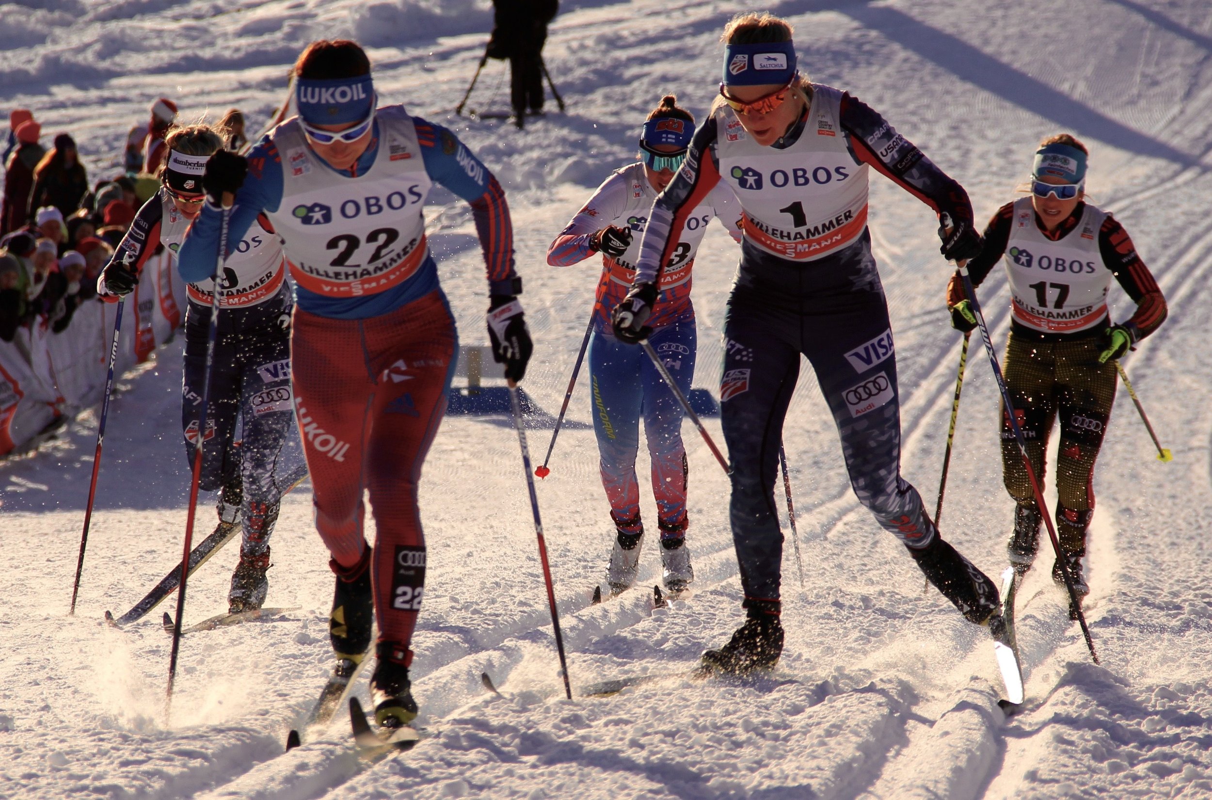 Pushing over the final climb during quarterfinals (Bryan Fish photo).