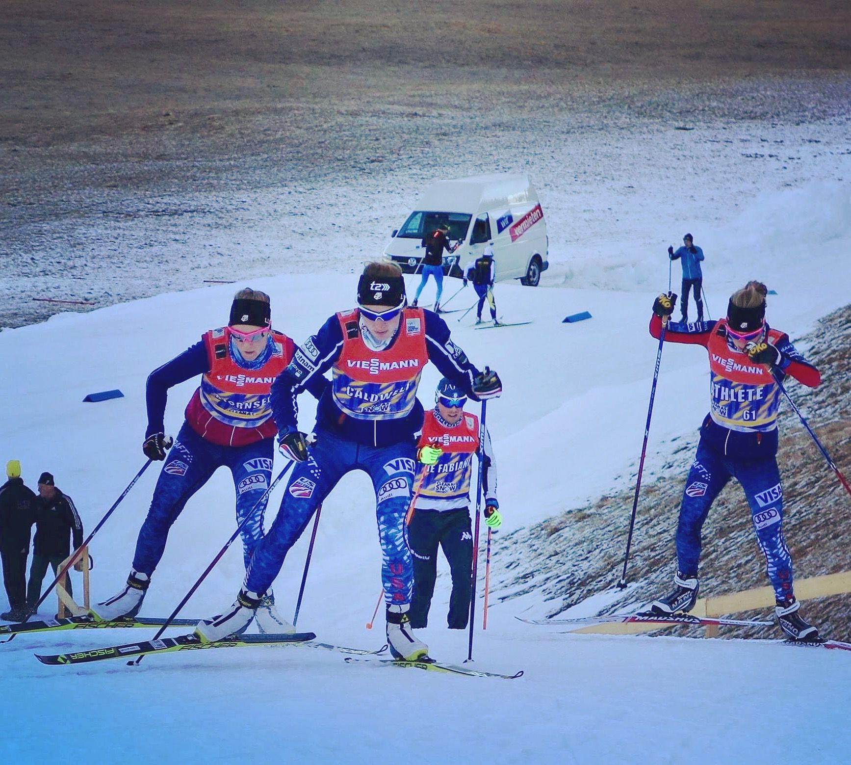 Davos white ribbon training. (Sverre Caldwell photo)