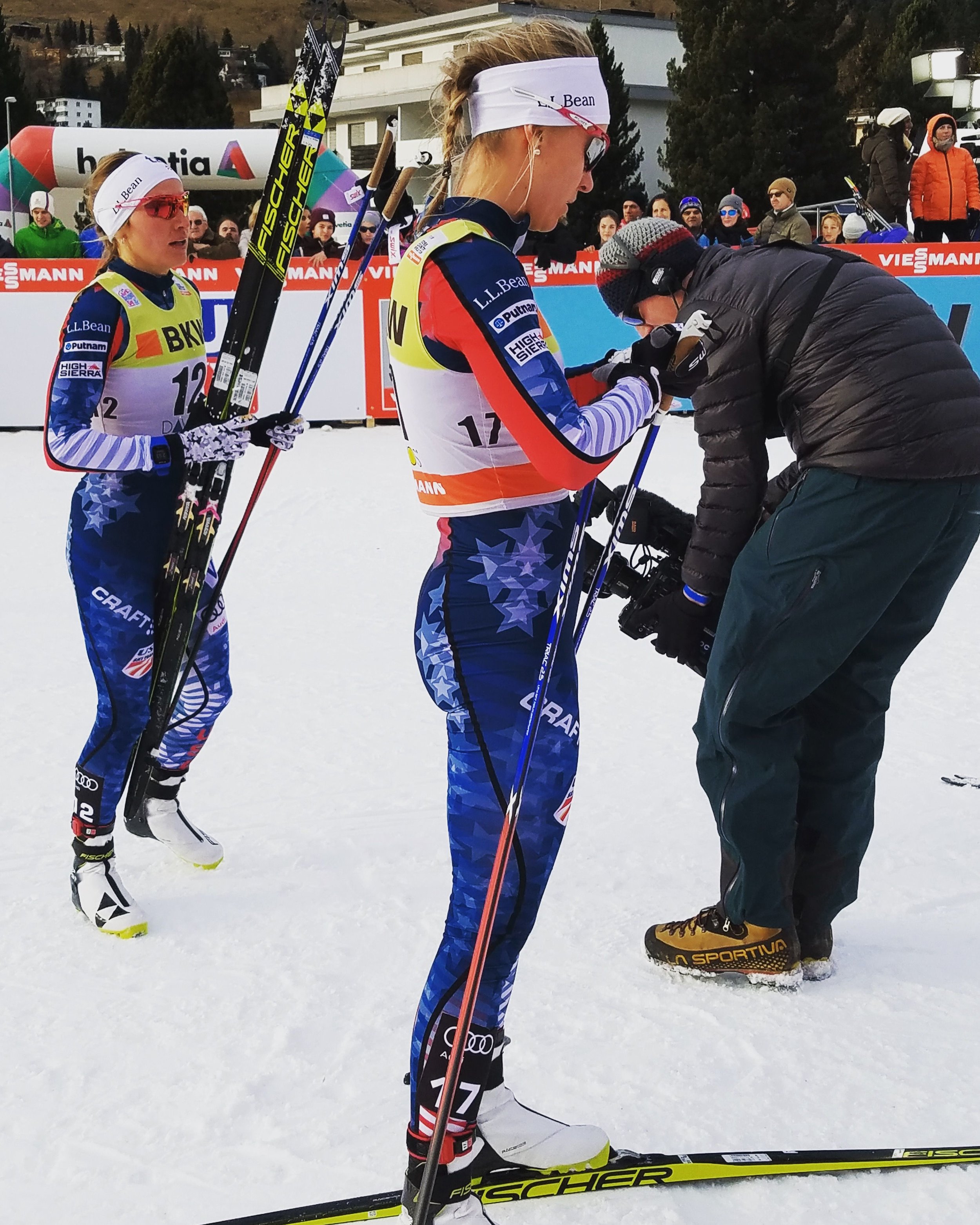 Davos sprint racing. (Noah Hoffman photo)