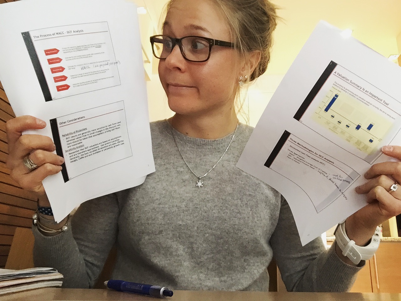 Discounted Cash Flows, Weighted Average Cost of Capital, Investment decisions... EEK!