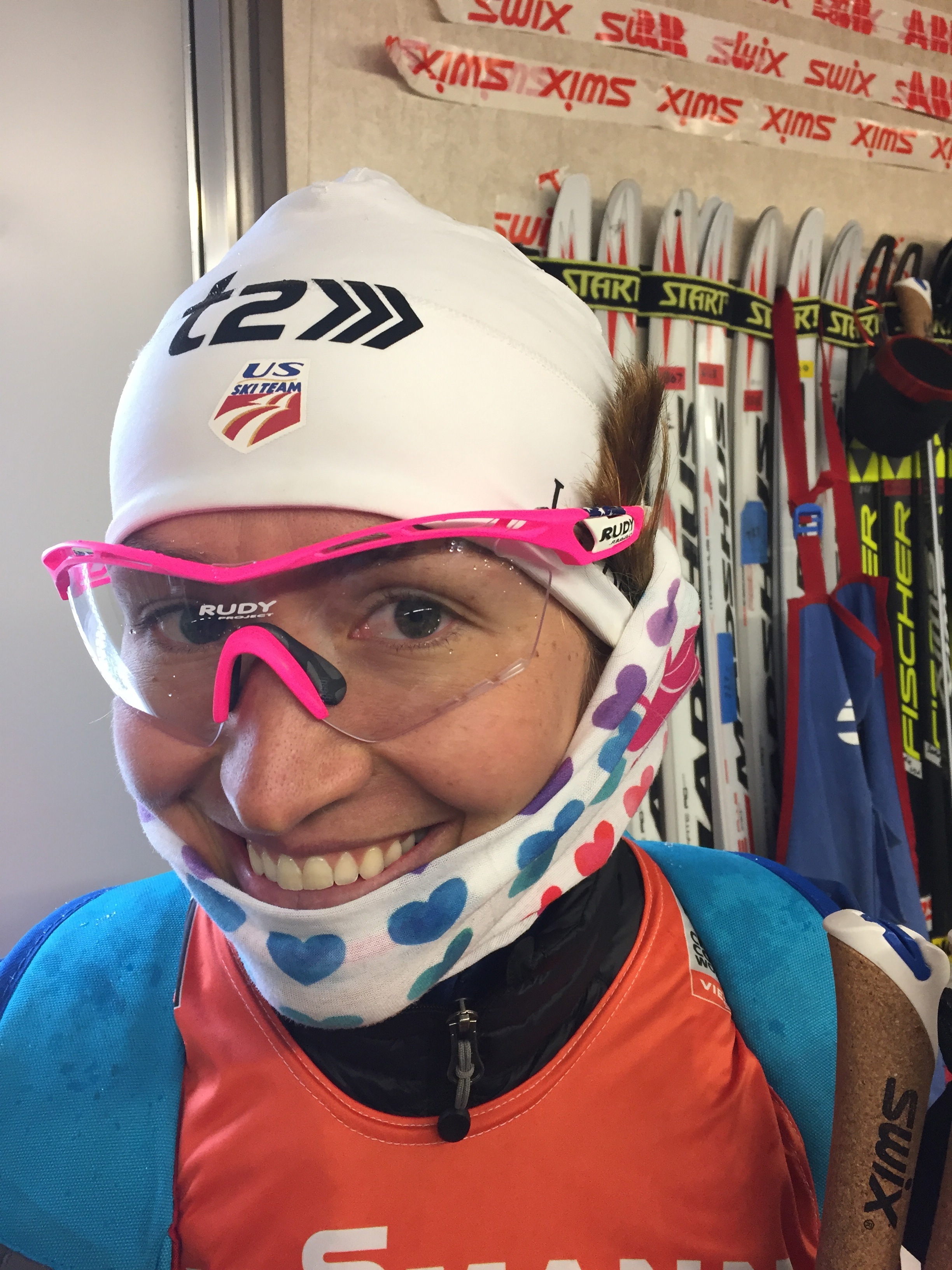 It was a little stormy the first week in Quebec. Soph making "cold" look cool!