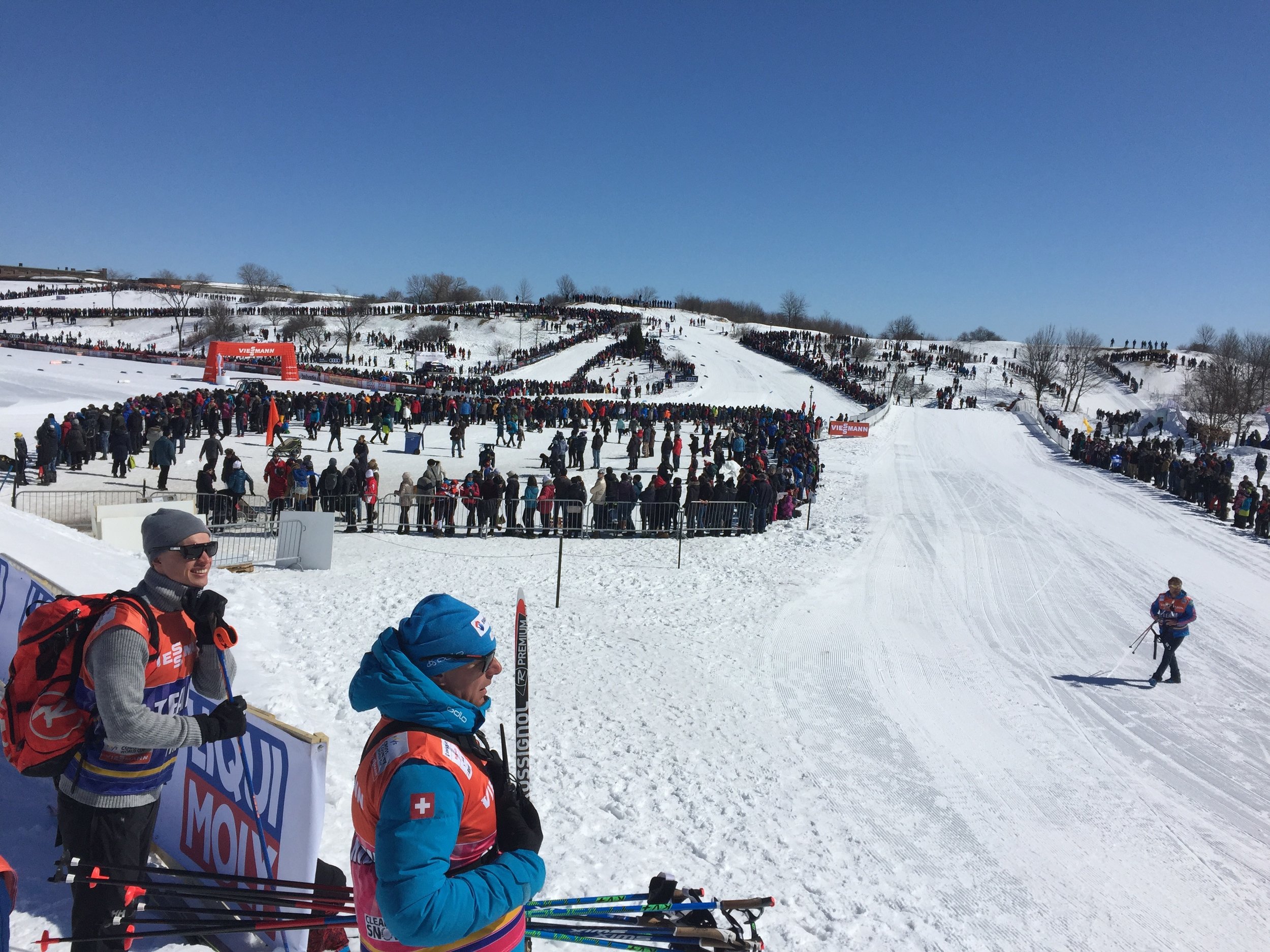 Amazing ambiance in Quebec City! One of the best of the year!