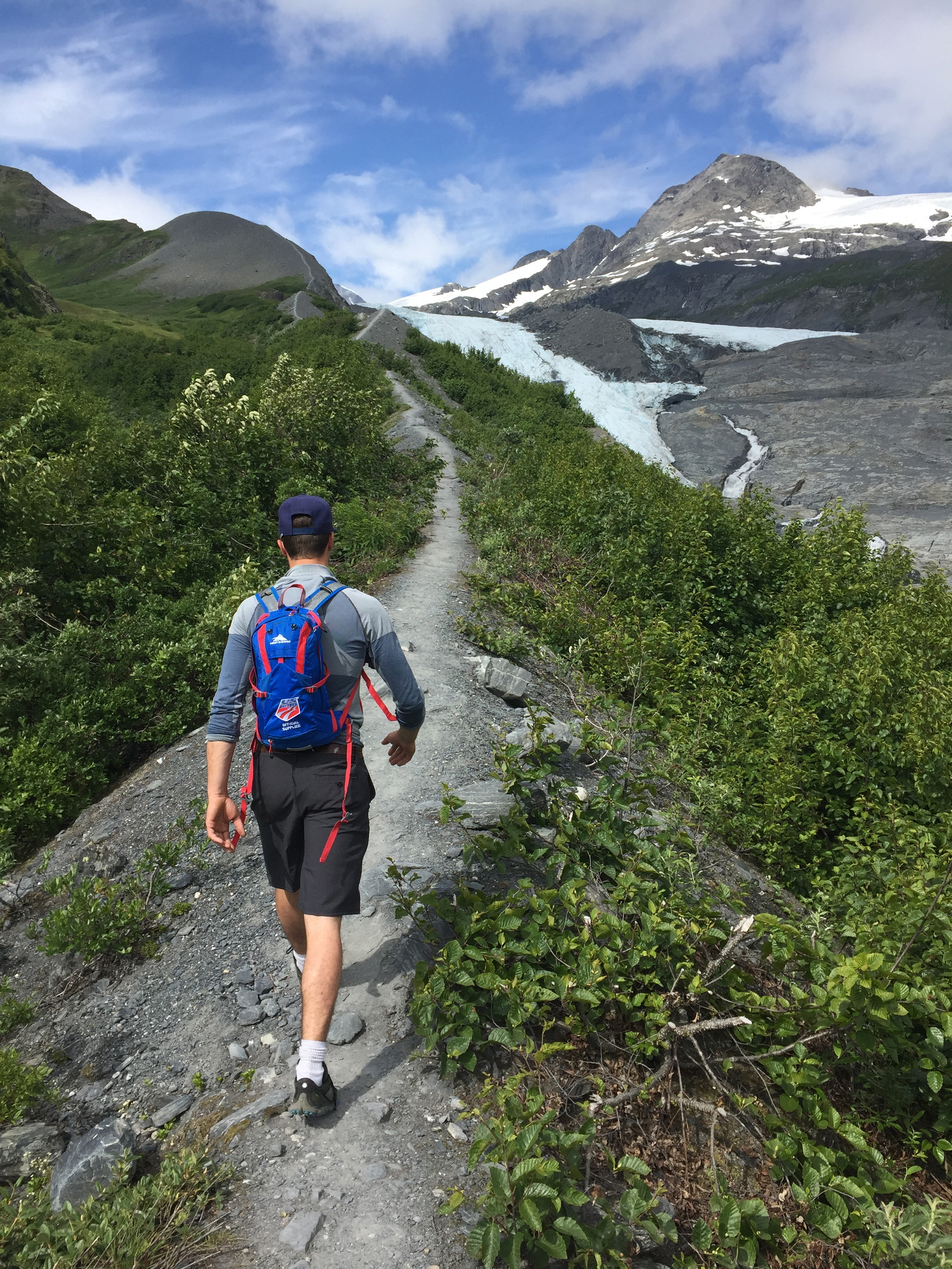 Alaska is one beautiful place! Chasing glaciers at Thompson Pass. 