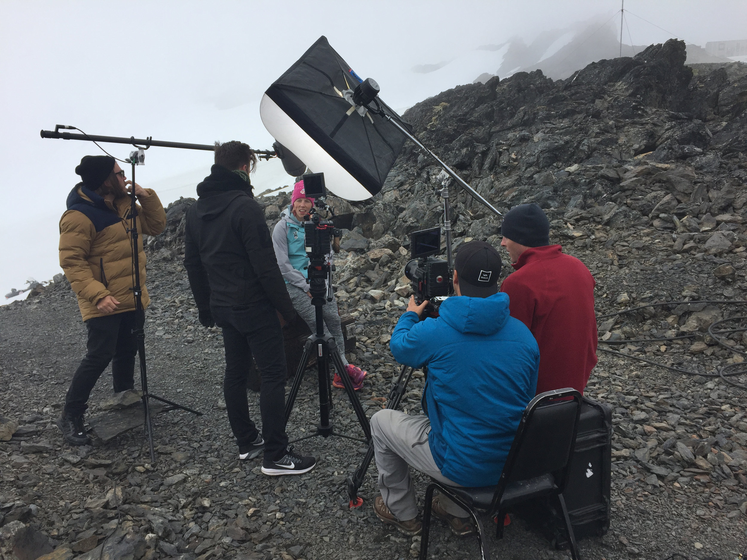 Behind the scenes... 