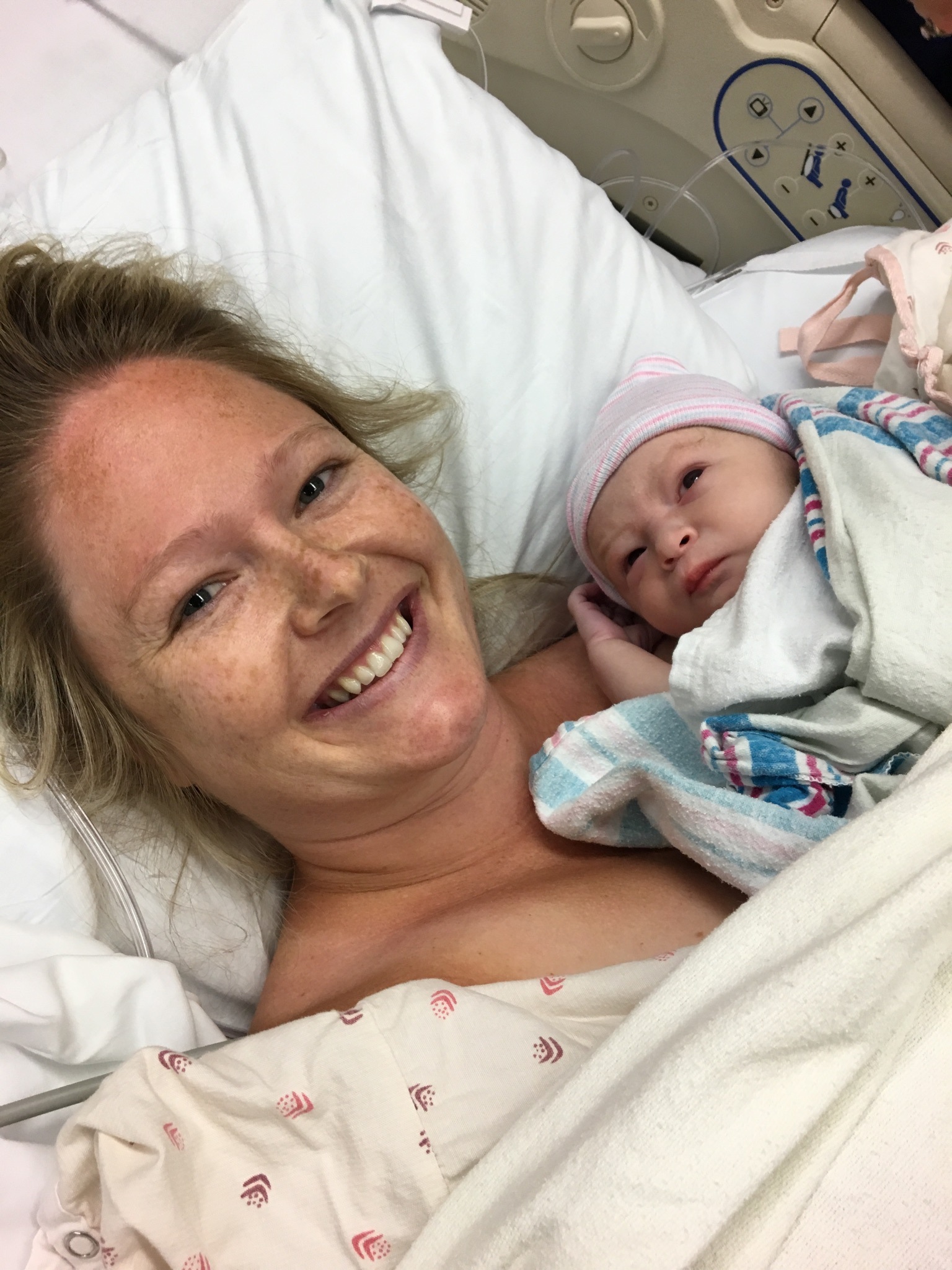 Meanwhile, my sister just had her first baby, Carter Thomas Johnsen! 