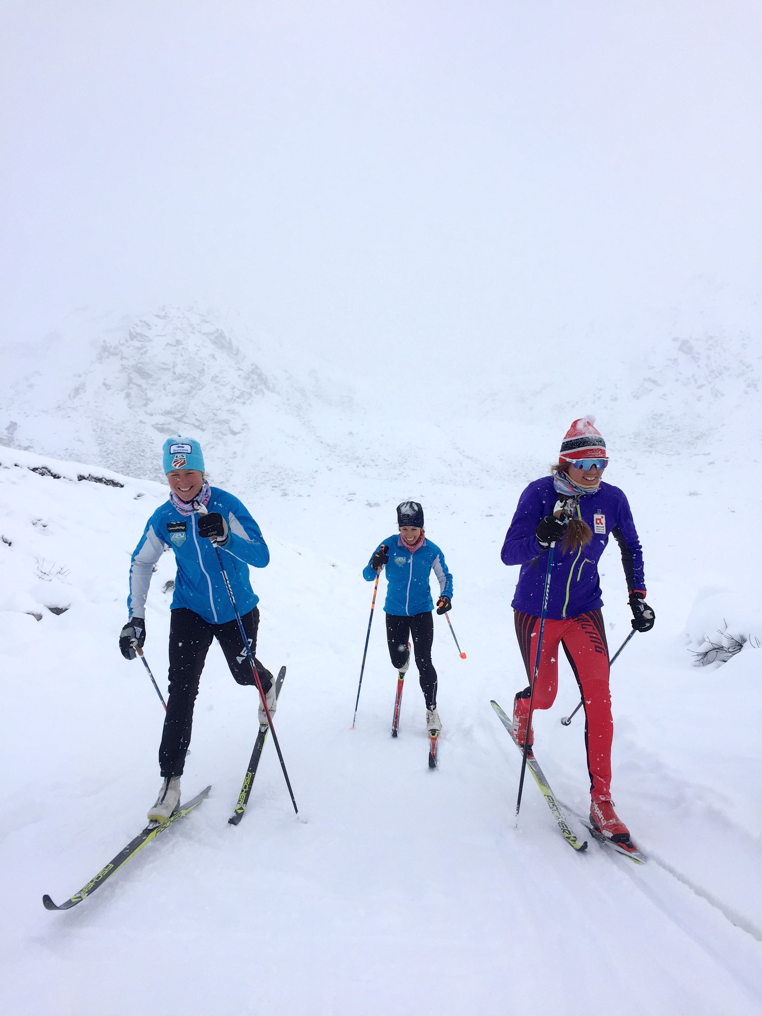 Having so much fun back on skis!