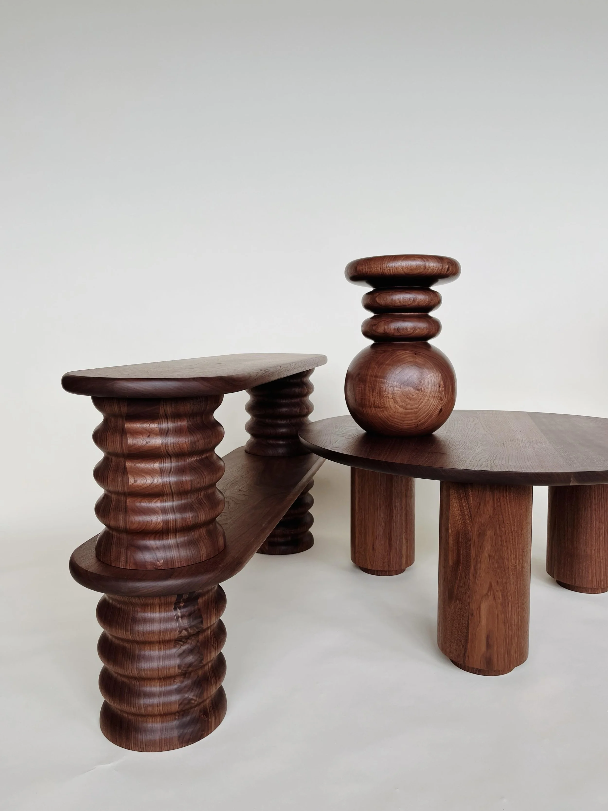 Walnut on walnut on walnut in the works.